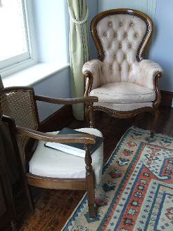 Bryn Bed and Breakfast Room 2 French chairs