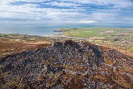 Bryn Bed and Breakfast - view of Carningli Mountain